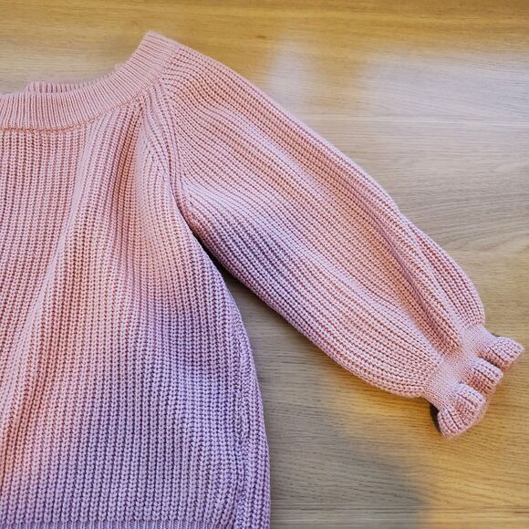 Max Studio Pink Balletcore Balloon Sleeve Sweater - Picture 7 of 9